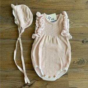 Mi Lucero Knit Bubble and Bonnet